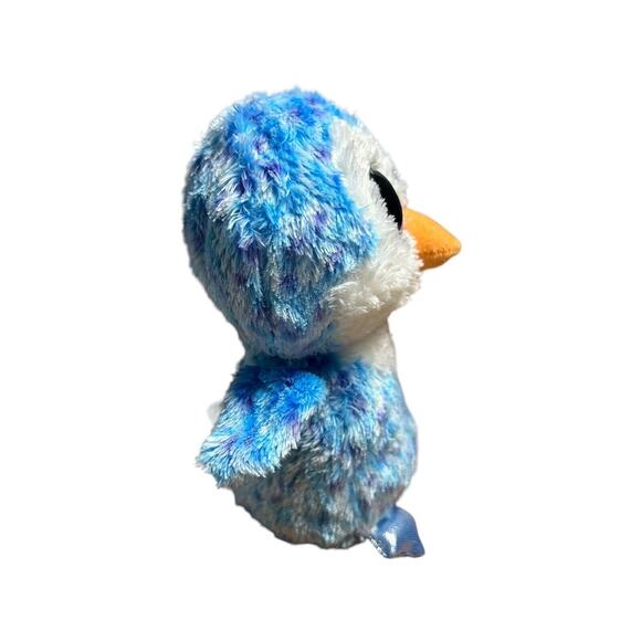 Ty Beanie Boos 6" ICE CUBE the Blue Penguin Plush Stuffed Animal - Picture 5 of 8